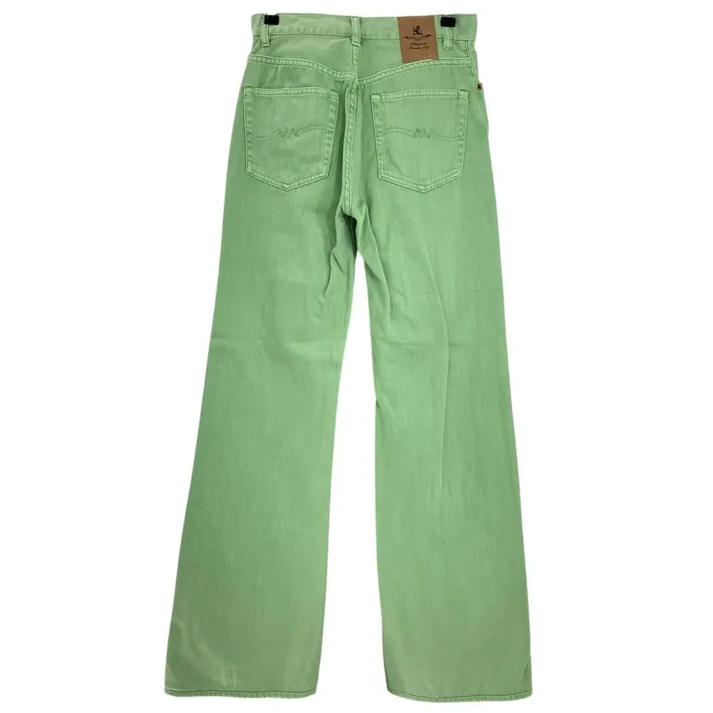 Denimist Classic Green Dena Denim Jeans Size 26 - Picture 3 of 4